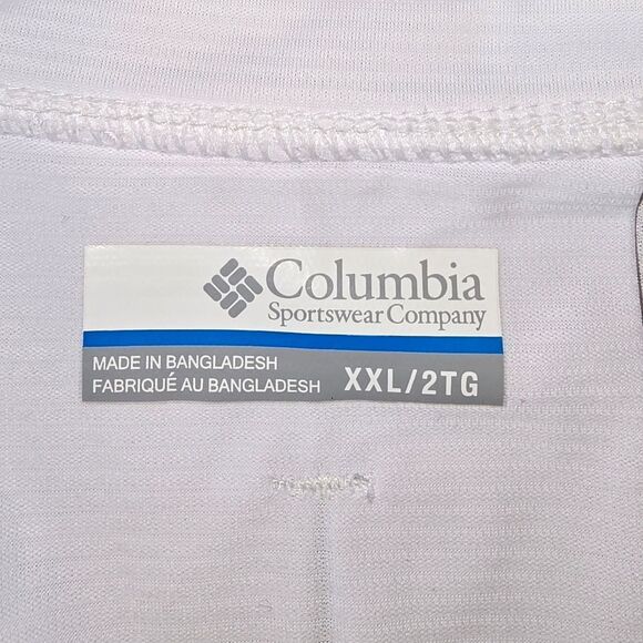 Columbia White Tank Top (TK10) - Picture 7 of 13